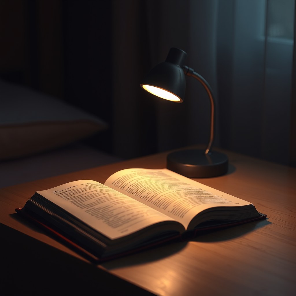 Warm Clip-On Reading Light